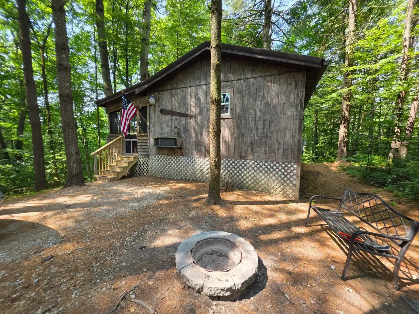 The Old Moonshiner cabin at Avenwood Cabins