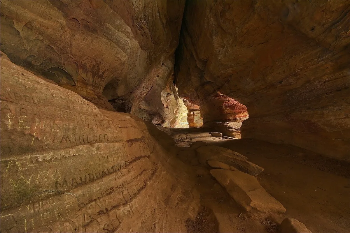 Rock House in Hocking Hills